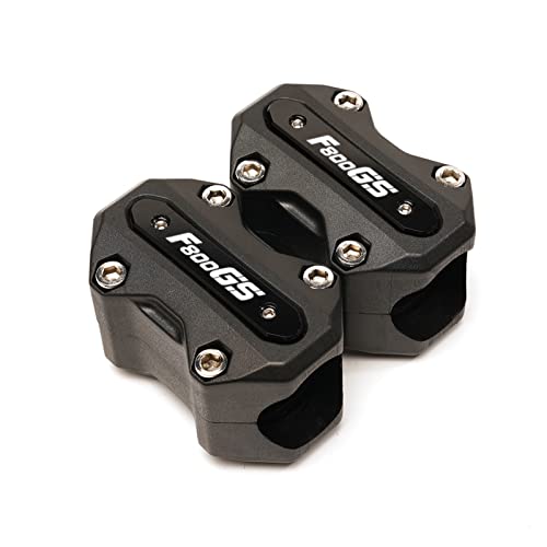 Bloc de pare-chocs pour protection moteur BMW F800GS finition noire robuste