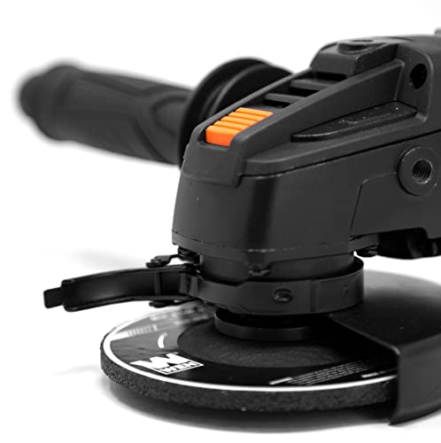 Wen Cordless Angle Grinder, Brushless With 20V Max 4.0 Ah Lithium-Ion Battery And Charger (20944), Black #TOP4