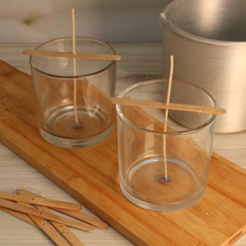 Direct Candle Supply Candle Wicks for Candle Making | 6 inch Stabilo CD 16 Wicks | 100pcs of Cotton Wicks for Candles and Candle Making Supplies, White by Direct Candle Supply - Image 4