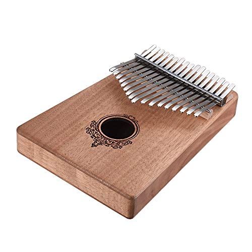 TREELF 17 touches Kalimba en bois – Instrument de musique – Cadeau pour les amateurs de kalimba et les débutants… - Les Beatles, Paul McCartney, John Lennon, RIngo Starr, George Harrison TREELF 17 touches Kalimba en bois - Instrument de musique - Cadeau pour les amateurs de kalimba et les débutants… – Image 3