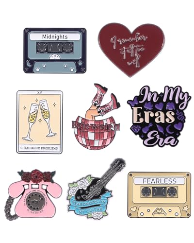 Creative Singer Enamel Pin Set