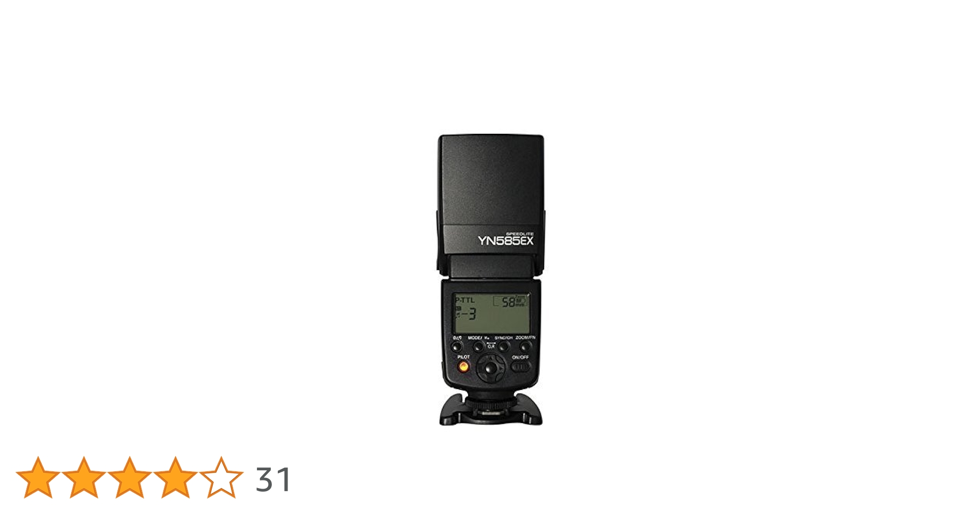 YONGNUO ヨンヌオ　yn585ex  PENTAX用  3-5 Amazon | YONGNUO YN585EX PENTAX用 スピードライト