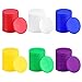 Coopay 300 Pieces Counters Counting Chips Plastic Markers Mixed Colors for Bingo Chips Game Tokens, Contain Orange, Blue, Green, Yellow, Red, Purple Colors