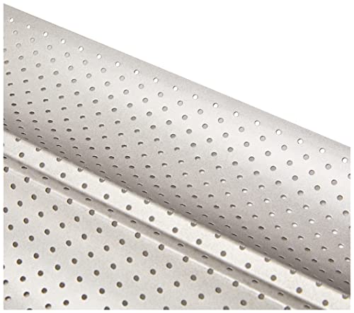 Ibili 824802 - Molde 2 Baguette / Tejas, Silver, 38 x 16.5 x 5 cm - Image 3