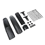 Für Fahrrad-Schutzblech-Set vorne und hinten, vollständige Abdeckung für Kotflügel-Set für 26/27,5/29 Zoll Mountainbike, breite Reifenkompatibilität 50-70 mm, für dauerhaften PP-Kunststoff und Nylon