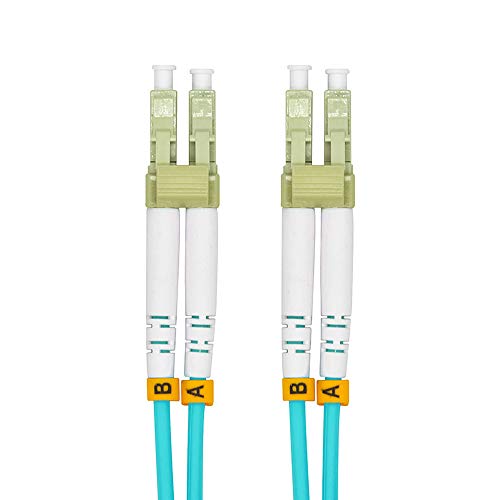 Image of 30Meters 100ft LC to LC Duplex 50 /125 10G OM3 Multi-Mode Fiber Optic Cable Jumper Optical Patch Cord LC-LC