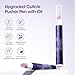 Gellen 4-in-1 Cuticle Pusher Pen with Micro-Dosin Oil, Cuticle Remover & Cuticle Oil in a Pen, Ceramic Nail Pusher Oil Pen for Hangnails & Dry & Damaged Nails, Nail Care Pen for Repair & Nourish Nails