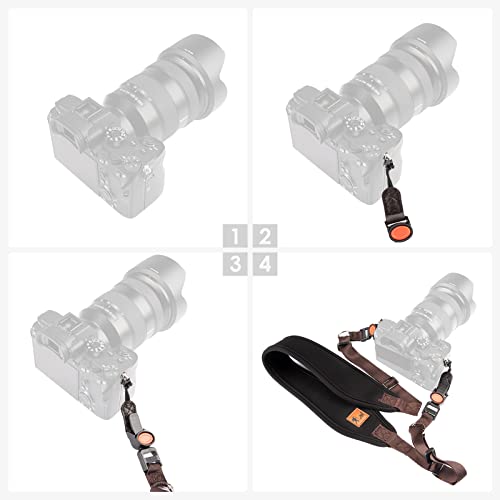 Camola Quick Release Heavy-Duty Camera Strap, Adjustable Camera Neck Strap, Suitable For All Slr Cameras, Neck And Shoulder Camera Straps For Men And Women Photographers #TOP5