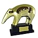 Statuetta Trofeo Oscar Colore Oro e Base Nera in plastica. Tapiro Colore Oro e Base Nera in plastica. Ideale da Regalare, Scegli Il Tuo Preferito! (TAPIRO)