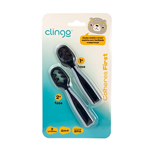 Clingo Kit De Colher Treinamento Marinho