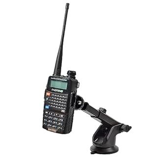 Support Yaesu Support ventouse pour talkie-walkie de voiture - Motorola, Baofeng, Icom, Kenwood, Kenwood, VHF, UHF, CB