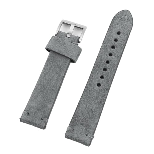 HuanJ XG[hU[EHb`Xgbv 20mm 21mm 22mm O[ Be[Woh \tgpXgoh nhChXeb`EHb`oh(Dark gray-gray line,20mm)