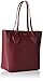 Anne Klein Georgia Large Tote Bag, Garnet/Bright Rose/Garnet, One Size