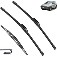 3-teiliges Scheibenwischer-Set for vorne und hinten, kompatibel mit KIA Sportage JE/KM 2005–2010, Windschutzscheibe, Windschutzscheibe, Fenster, 24"+16"+13" 3-teiliges Scheibenwischer-Set for vorne und hinten, kompatibel mit KIA Sportage JE/KM 2005–2010, Windschutzscheibe, Windschutzscheibe, Fenster, 24"+16"+13"