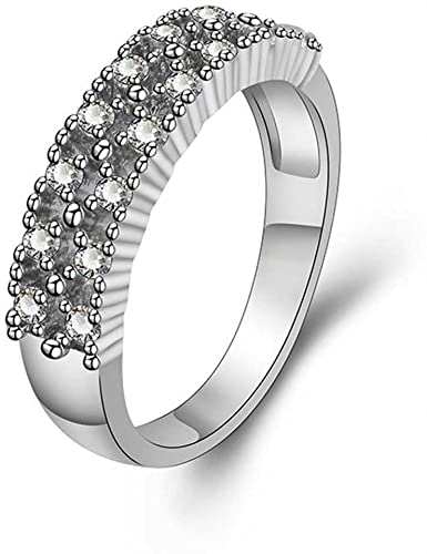 MYKI Stylish Austrian Diamond Stretchable Ring For Women Stainless Steel Swarovski Zirconia Plated Ring (B08YW87F1Y) Amazon Price History, Amazon Price Tracker