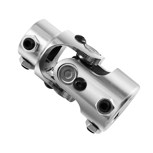 GLOCRORET 3/4" DD x 1" DD Single Steering Shaft Universal U Joint Working Angle 35° Degree, Total Length 83mm (3-1/4") by GLOCRORET - Used condition - US$21.62