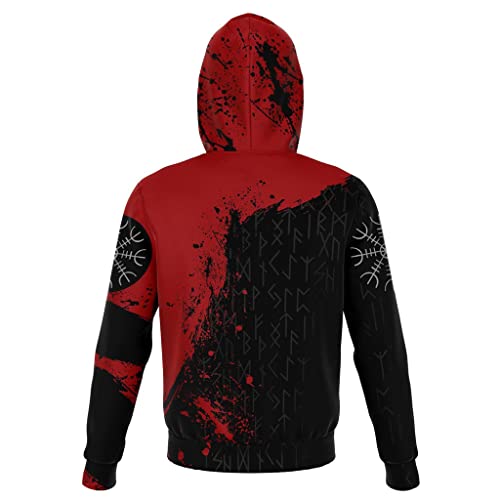 Sweatshirt fermeture éclair homme style Viking pour remplacer les pulls ternes