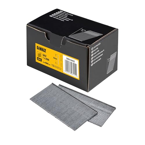 Pointes 16Ga 20° DNBA1644GZ DEWALT pour poser vos plinthes de salon