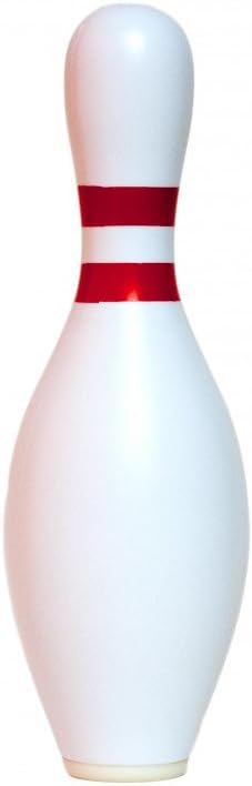 Large money box for kids, boys and girls in bowling pin shape made of plastic - resealable 37x12 cm