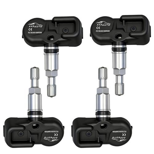 FFFauto Tire Pressure Monitoring Sensors Pack of 4 TPMS Sensor Compatible with Toyota&Lexus- 2013-2020 Avalon, Camry, Corolla, Highlander, Prius, Rav4,Yaris, ES LS GS Series,OE 28103CA001-433MHz