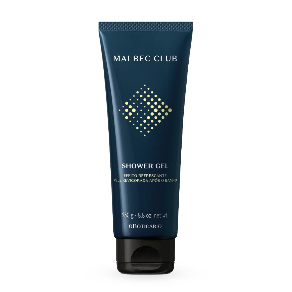 O Boticário Malbec - Cofanetto regalo da uomo, profumo EDT + gel doccia | Malbec - Cofanetto regalo da uomo, profumo EDT 100 ml + gel doccia 250 g, alcool vinico, vegano