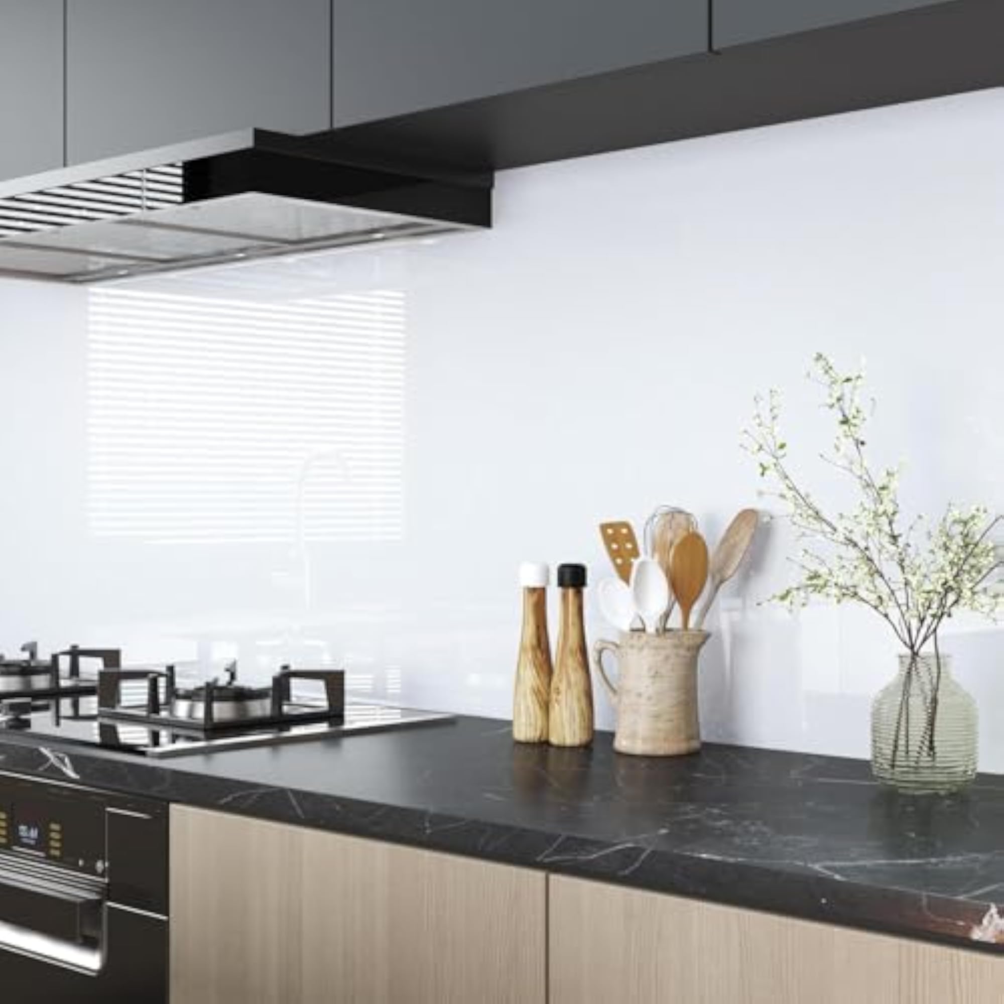 Peel and Stick Countertops Wallpaper, Removable Waterproof Vinyl Wrap