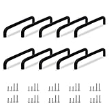🌟 Tiradores cocina de aluminio macizo 🌟 fabricados en aluminio metálico de alta calidad con revestimiento negro mate, macizo para una mayor estabilidad. El aspecto simple es atractivo y versátil.