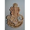 innenbrunnen kamerfontein meditatie ganesha sandsteinfarbe LED multicolor ca. 27 cm hoogte