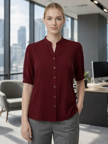 Image of Thevasa Women's Classic Button Down Shirt