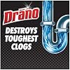 Drano Max Gel Clog Remover, Commercial Line, 128 oz