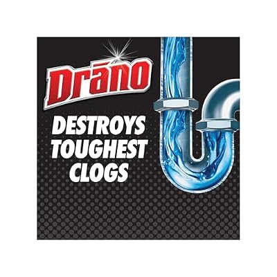 Drano Max Gel Clog Remover, Commercial Line, 128 oz