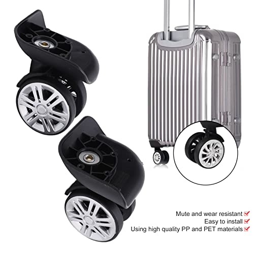 1 Pair A65 Luggage Replacement Wheels, Luggage Wheels, Suitcase Luggage Caster Wheels Repair Parts3