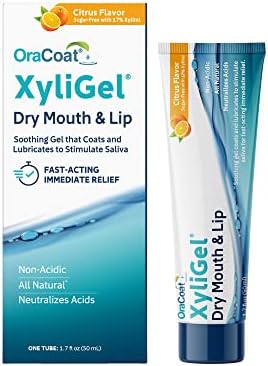 Oracoat Xyligel Dry Mouth Relief Gel, Citrus Sugar Free 1.7 Fl Oz, 1 Pack