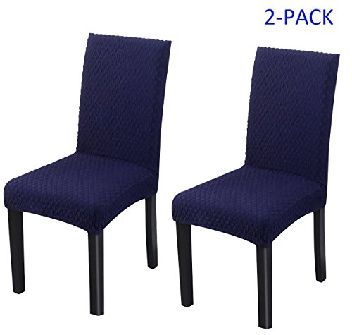 Frifer Fundas Protectoras para sillas de Comedor de Tela de Punto Elástico Thicken