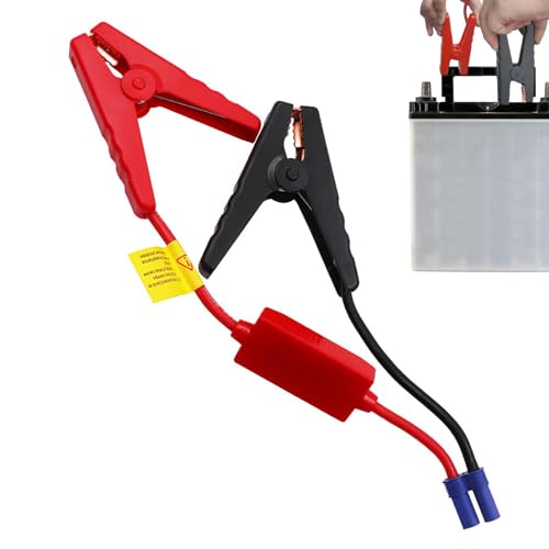 Cavo di avviamento per auto con presa EC5 per autocarri, cavi di avviamento per auto, moto, cavi di avviamento per batteria scarica, cavi di avviamento di emergenza