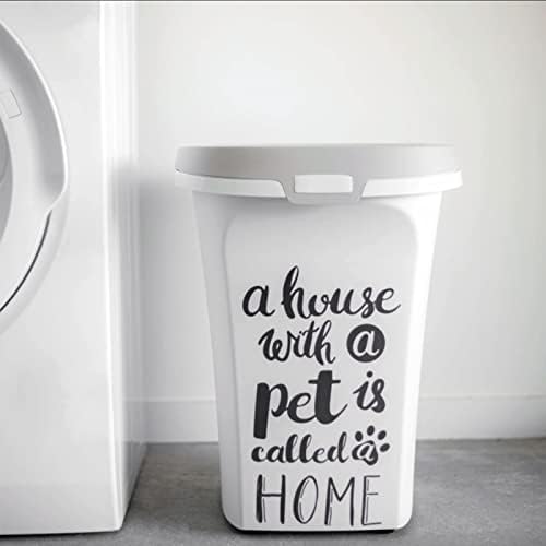 38L Extra Large Jumbo Storage Container Dispenser Dry Food Seed Pet Animal Bin Dog Cat Bird
