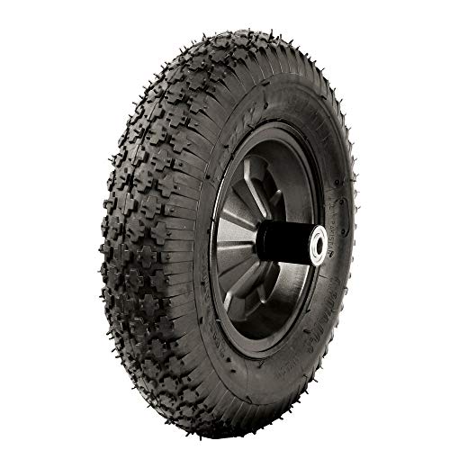 Llantas Para Camioneta, Tires Foy CAFL4 Llanta neumática reforzada de 4 capas de 14' con rin para carretilla