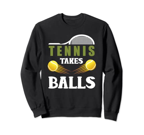 Raqueta de tenis divertida para pelotas de tenis Sudadera