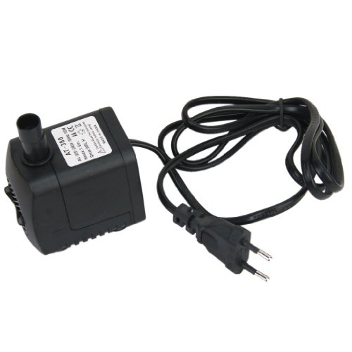 Lbvzxkad AC 220-240V 15W Bomba sumergible Bomba de agua Bomba de estanque fuente Clavija de la UE del acuario