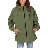 Giacche Impermeabili Da Donna Sportivo Traspirante Cappotto Con Cerniera Portatile Viaggi Impermeabile Giacca Da Pioggia Trekking Softshell Jacket Giacche Antivento Resistente Alle Rughe Trench