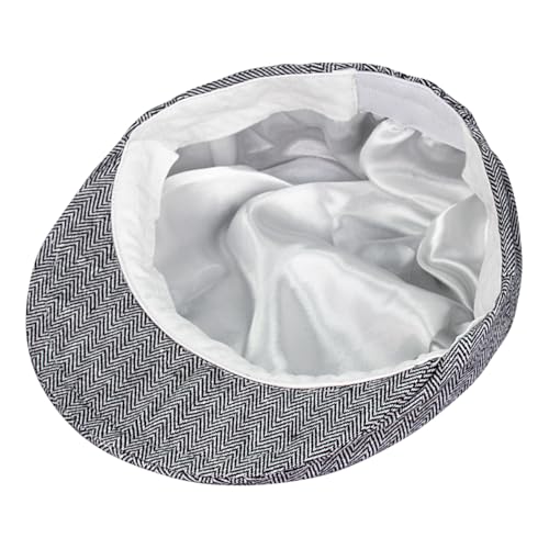 Image of A&J DESIGN Baby Boys Tweed Vintage Drivers Cap Kids Beret Hat