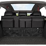 WZKSZMEFG Auto Kofferraum Organizer, für Audi A4 Avant(2020-2024) Hängend...