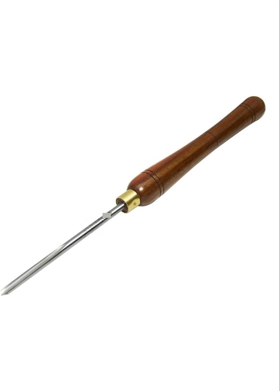 High Speed Woodturning Gouge Wood Lathe Turning Tools Spindle Bowl Carpentry Chisel with Walnut Handle for Woodworking(25mm Skew Chisel)