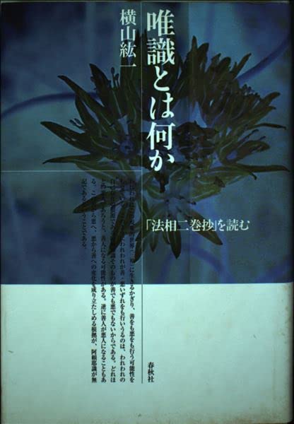 唯一とは何か 横山紘一 旧版）唯識とは何か 『法相二巻抄』を読む〈新装版〉 | 横山紘一 |本