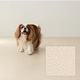 日本製 ペット対応 滑りにくいクッションフロア 敷くだけ 簡単設置 (イエローサンド, 江戸間約4.5畳サイズ)