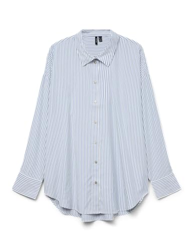 Chemise oversize Vero Moda Vmnora Ls pour masquer les rondeurs avec élégance