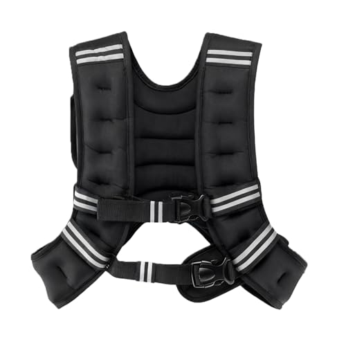 Image of Weighted Vest for Men Women, 12LB /16LB Weight Vest with Reflective Strips, Strength Training Running for Running, Training Workout, Jogging, Walking