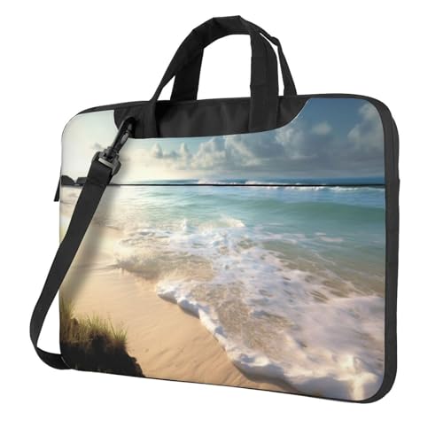 Maletín para ordenador Serene Coastal con correa ajustable para hombre y mujer