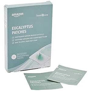 Amazon Basic Care – Eucalyptus Patches – 15 aromatherapie patches