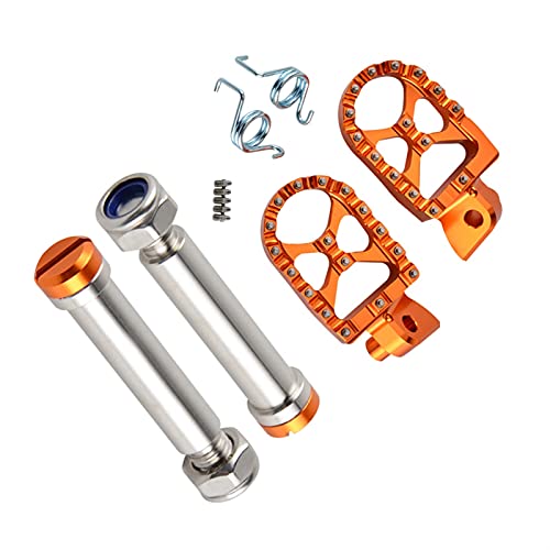 Repose-Pieds de Cross en Aluminium CNC pour Yamaha YZ125 YZ250F | Finition Haute Résistance